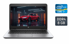 Ультрабук HP EliteBook 840 G4 / 14" (1366x768) TN / Intel Core i7-7600U (2 (4) ядра по 2.8 - 3.9 GHz) / 8 GB DDR4 / 240 GB SSD / Intel HD Graphics 620 / WebCam / Fingerprint / Windows 10