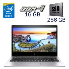 Ультрабук HP EliteBook 840 G5 / 14" (1920x1080) IPS / Intel Core i5-8350U (2 (4) ядра по 1.7 - 3.6 GHz) / 16 GB DDR4 / 256 GB SSD / Intel HD Graphics 620 / WebCam + Беспроводная мышка