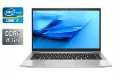 Ультрабук HP EliteBook 840 G7 / 14" (1920x1080) IPS / Intel Core i7-10610U (4 (8) ядра по 1.8 - 4.9 GHz) / 8 GB DDR4 / 512 GB SSD / Intel UHD Graphics / WebCam / TouchID / Windows 10