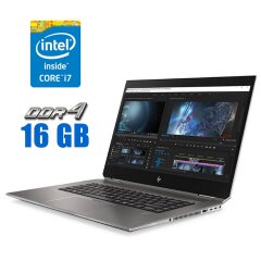 Ультрабук HP ZBook Studio G5 / 15.6" (1920x1080) IPS / Intel Core i7-9850H (6 (12) ядер по 2.6 - 4.6 GHz) / 16 GB DDR4 / 240 GB SSD / Intel UHD Graphics 630 / WebCam