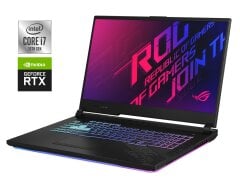 Игровой ноутбук Asus ROG Strix GL712LWS / 17.3" (1920x1080) IPS / Intel Core i7-10750H (6 (12) ядер по 2.6 - 5.0 GHz) / 16 GB DDR4 / 512 GB SSD / nVidia GeForce RTX 2070 Super, 8 GB GDDR6, 256-bit