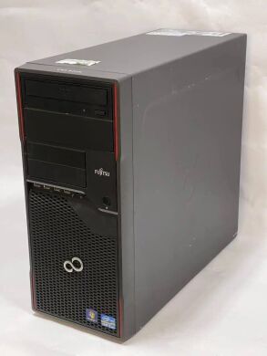 Компьютер Fujitsu Celsius W410 Tower / Intel Core i5-2400 (4 ядра по 3.1 - 3.4 GHz) / 16 GB DDR3 / 250 GB SSD + 500 GB HDD / Intel HD Graphics 2000 / DVD-ROM