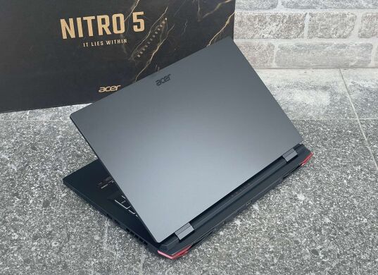 Игровой ноутбук Acer Nitro 5 AN517-55-56G1 NEW / 17.3" (1920x1080) IPS / Intel Core i5-12500H (8 (16) ядра по 3.3 - 4.5 GHz) / 8 GB DDR4 / 512 GB SSD / nVidia GeForce RTX 3050, 4 GB GDDR5, 128-bit / WebCam / Win10 