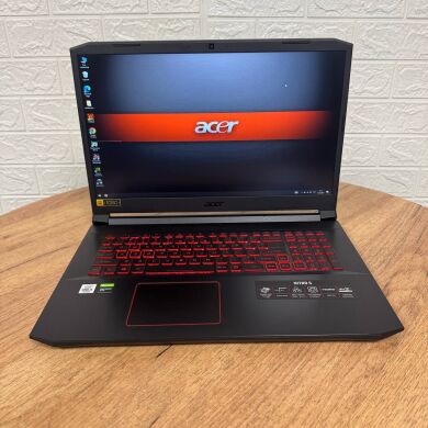 Ігровий ноутбук Б-клас Acer Nitro 5 AN517-52 / 17.3" (1920x1080) IPS / Intel Core i5-10300H (4 (8) ядра по 2.5 - 4.5 GHz) / 16 GB DDR4 / 512 GB SSD / nVidia GeForce GTX 1650 Ti, 4 GB GDDR6, 128-bit / WebCam