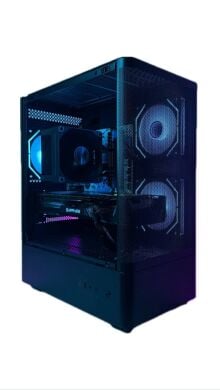 Новый игровой ПК ProLogix Lumi Tower / AMD Ryzen 5 7500F (6 (12) ядер по 3.7 - 5.0 GHz) / 32 GB DDR5 / 1000 GB SSD / nVidia GeForce RTX 5060 Ti, 8 GB GDDR7, 128-bit