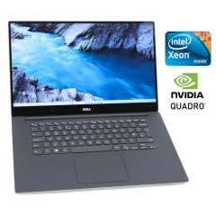 Мобільна робоча станція Dell Precision 5510 / 15.6" (1920x1080) IPS / Intel Xeon E3-1505M v5 (4 (8) ядра по 2.8 - 3.7 GHz) / 16 GB DDR4 / 512 GB SSD / nVidia Quadro M1000M, 2 GB GDDR5, 128-bit / WebCam / Win 10 Pro