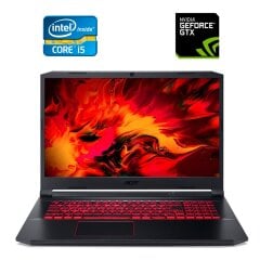 Ігровий ноутбук Acer Nitro 5 AN515-54 / 15.6" (1920x1080) IPS / Intel Core i5-9300H (4 (8) ядра по 2.4 - 4.1 GHz) / 16 GB DDR4 / 256 GB SSD / nVidia GeForce GTX 1650, 4 GB GDDR5, 128-bit / WebCam
