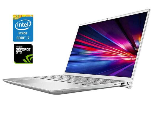 Ігровий ультрабук Б-клас Dell Inspiron 15 7501 / 15.6" (1920x1080) IPS / Intel Core i7-10750H (6 (12) ядер по 2.6 - 5.0 GHz) / 16 GB DDR4 / 512 GB SSD / nVidia GeForce GTX 1650, 4 GB GDDR6, 128-bit / WebCam Ігровий ультрабук Б-клас Dell Inspiron 15 7501 / 15.6" (1920x1080) IPS / Intel Core i7-10750H (6 (12) ядер по 2.6 - 5.0 GHz) / 16 GB DDR4 / 512 GB SSD / nVidia GeForce GTX 1650, 4 GB GDDR6, 128-bit / WebCam
