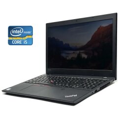 Ноутбук Lenovo ThinkPad L580 / 15.6" (1920x1080) IPS / Intel Core i5-8250U (4 (8) ядра по 1.6 - 3.4 GHz) / 8 GB DDR4 / 256 GB SSD / Intel UHD Grphics 620 / WebCam / Win 10 Pro