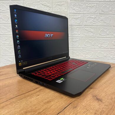 Ігровий ноутбук Б-клас Acer Nitro 5 AN517-52 / 17.3" (1920x1080) IPS / Intel Core i5-10300H (4 (8) ядра по 2.5 - 4.5 GHz) / 16 GB DDR4 / 512 GB SSD / nVidia GeForce GTX 1650 Ti, 4 GB GDDR6, 128-bit / WebCam