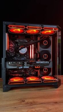 Сборка под заказ: новый игровой ПК GameMax Hype-M Black Tower / AMD Ryzen 7 7800X3D (8 (16) ядер по 4.2 - 5.0 GHz) / 32 GB DDR5 / 1000 GB SSD M.2 / nVidia GeForce RTX 5070 Ti, 16 GB GDDR7, 256-bit / 850W
