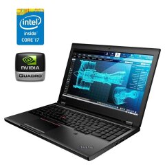 Мобильная рабочая станция Lenovo ThinkPad P52 / 15.6" (1920x1080) IPS / Intel Core i7-8850H (6 (12) ядер по 2.6 - 4.3 GHz) / 32 GB DDR4 / 512 GB SSD / nVidia Quadro P2000, 4 GB GDDR5, 128-bit / WebCam