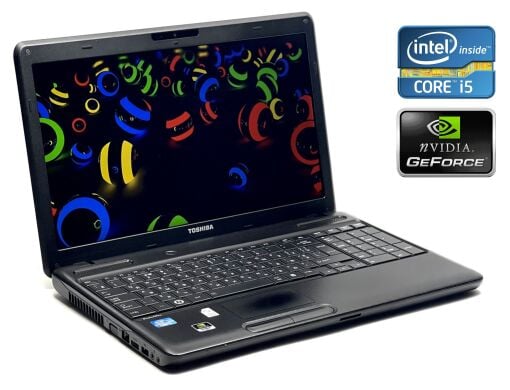 Ноутбук А-клас Toshiba Satellite C660-1TK / 15.6" (1366x768) TN / Intel Core i5-2410M (2 (4) ядра по 2.3 - 2.9 GHz) / 4 GB DDR3 / 128 GB SSD / nVidia GeForce 315M, 512 MB GDDR3, 64-bit / WebCam / DVD-RW / Win 10 Pro Ноутбук А-клас Toshiba Satellite C660-1TK / 15.6" (1366x768) TN / Intel Core i5-2410M (2 (4) ядра по 2.3 - 2.9 GHz) / 4 GB DDR3 / 128 GB SSD / nVidia GeForce 315M, 512 MB GDDR3, 64-bit / WebCam / DVD-RW / Win 10 Pro