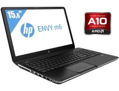 Ноутбук HP Envy m6-1205dx / 15.6" (1366x768) TN / AMD A10-4600M (4 ядра по 2.3 - 3.2 GHz) / 8 GB DDR3 / 240 GB SSD / AMD Radeon HD 7660G / WebCam / DVD-ROM / Win 10 Home