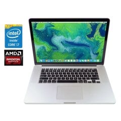 Ультрабук Apple MacBook Pro 15 2018 / 15.4" (2880x1800) IPS / Intel Core i7-8850H (6 (12) ядер по 2.6 - 4.3 GHz) / 32 GB DDR4 / 512 GB SSD / AMD Radeon Pro 560X, 4 GB GDDR5, 128-bit / WebCam / MacOS