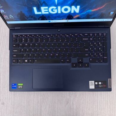 Ігровий ноутбук Б-клас Lenovo Legion 5 15ITH6H / 15.6" (1920x1080) IPS / Intel Core i7-11800H (8 (16) ядер по 2.3 - 4.6 GHz) / 16 GB DDR5 / 512 GB SSD NVMe / nVidia GeForce RTX 3070, 8 GB GDDR6, 256-bit / WebCam