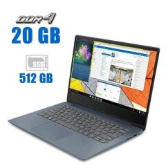 Ноутбук Б-класс Lenovo IdeaPad 330S-15IKB / 15.6" (1366x768) TN / Intel Core i3-8130U (2 (4) ядра по 2.2 - 3.4 GHz) / 20 GB DDR4 / 512 GB SSD M.2 / Intel UHD Graphics 620 / WebCam / Win 10 Home