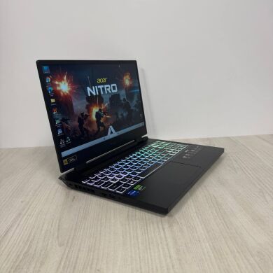 Ігровий ноутбук Б-клас Acer Nitro 5 AN515-58 / 15.6" (1920x1080) IPS / Intel Core i5-12450H (8 (12) ядер по 2.0 - 4.4 GHz) / 16 GB DDR5 / 1000 GB SSD NVMe / nVidia GeForce RTX 3050, 4 GB GDDR6, 128-bit / WebCam Ігровий ноутбук Б-клас Acer Nitro 5 AN515-58 / 15.6" (1920x1080) IPS / Intel Core i5-12450H (8 (12) ядер по 2.0 - 4.4 GHz) / 16 GB DDR5 / 1000 GB SSD NVMe / nVidia GeForce RTX 3050, 4 GB GDDR6, 128-bit / WebCam