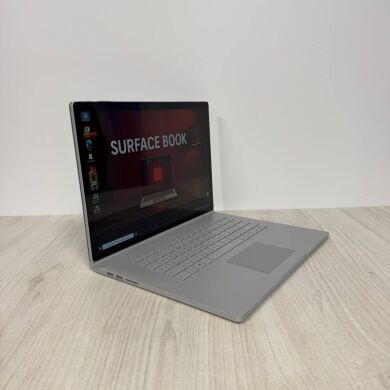 Игровой ультрабук-трансформер Microsoft Surface Book 2 / 15.0" (3240x2160) IPS Touch / Intel Core i7-8650U (4 (8) ядра по 1.9 - 4.2 GHz) / 16 GB DDR4 / 512 GB SSD NVMe / nVidia GeForce GTX 1060 Max-Q, 6 GB GDDR5, 192-bit / WebCam