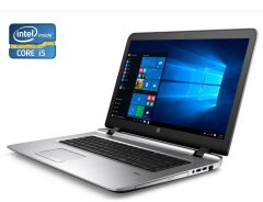 Ігровий ноутбук HP ProBook 470 G3 / 17.3" (1600x900) TN / Intel Core i5-6200U (2 (4) ядра по 2.3 - 2.8 GHz) / 16 GB DDR4 / 480 GB SSD / AMD Radeon R7 M340, 2 GB DDR3, 64-bit / WebCam
