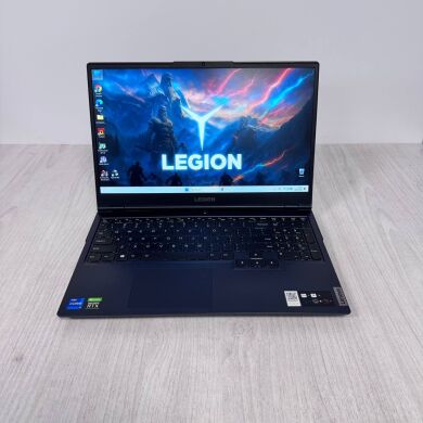 Ігровий ноутбук Б-клас Lenovo Legion 5 15ITH6H / 15.6" (1920x1080) IPS / Intel Core i7-11800H (8 (16) ядер по 2.3 - 4.6 GHz) / 16 GB DDR5 / 512 GB SSD NVMe / nVidia GeForce RTX 3070, 8 GB GDDR6, 256-bit / WebCam