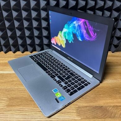 Ноутбук Б-класс Asus A551L / 15.6" (1366x768) TN / Intel Core i5-4200U (2 (4) ядра по 1.6 - 2.6 GHz) / 12 GB DDR3 / 128 GB SSD / nVidia GeForce 840M, 2 GB GDDR3, 64-bit / WebCam / DVD-ROM