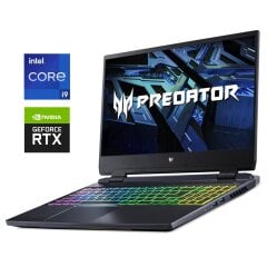 Ігровий ноутбук Acer Predator Helios 300 PH315-55 / 15.6" (3840x2160) OLED / Intel Core i9-12900H (14 (20) ядер по 2.5 - 5.0 GHz) / 16 GB DDR5 / 1000 GB SSD M.2 / nVidia GeForce RTX 3080, 8 GB GDDR6, 256-bit / WebCam / Win 11 Home