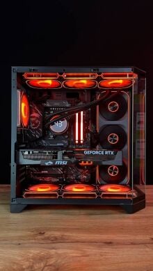 Сборка под заказ: новый игровой ПК GameMax Hype-M Black Tower / AMD Ryzen 7 7800X3D (8 (16) ядер по 4.2 - 5.0 GHz) / 32 GB DDR5 / 1000 GB SSD M.2 / nVidia GeForce RTX 5070 Ti, 16 GB GDDR7, 256-bit / 850W