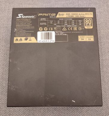 Блок живлення Seasonic Prime Gold SSR-1300GD/1300W/24+4(4)+8(8) pin + Кабелі в комплекті