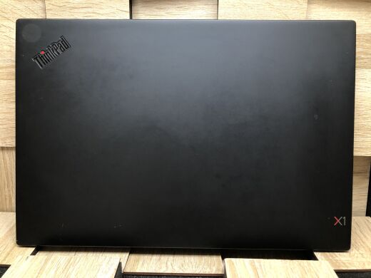 Ноутбук Lenovo ThinkPad X1 / 15.6" (1920x1080) IPS / Intel Core i7-8750H (6 (12) ядер по 2.2 - 4.1 GHz) / 16 GB DDR3 / 256 GB SSD M.2 / nVidia GeForce GTX 1050 Ti, 4 GB GDDR5, 128-bit / WebCam