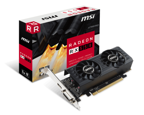 Дискретна відеокарта AMD Radeon RX 550 4GB GDDR5 