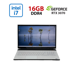 Ігровий ноутбук Б-клас Dell Alienware M17 R4 / 17.3" (1920x1080) IPS / Intel Core i7-10750H (6 (12) ядер по 2.6 - 5.0 GHz) / 16 GB DDR4 / 1024 GB SSD NVMe / nVidia GeForce RTX 3070, 8 GB GDDR6, 256-bit / WebCam