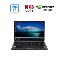 Ігровий ноутбук Б-клас MSI GS65 Stealth MS-16Q4 / 15.6" (1920x1080) IPS / Intel Core i7-9750H (6 (12) ядра по 2.6&nbsp;- 4.5&nbsp;GHz) / 16 GB DDR4 / 960 GB SSD / nVidia GeForce RTX 2080 Max-Q, 8 GB GDDR6, 256-bit / WebCam
