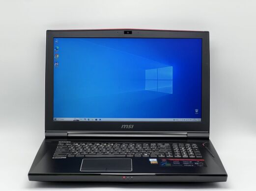 Ігровий ноутбук Б-клас MSI Titan GT73VR 7RF MS-17A1 / 17.3" (1920x1080) IPS / Intel Core i7-7820HK (4 (8) ядра по 2.9 - 3.9 GHz) / 16 GB DDR4 / 960 GB SSD / nVidia GeForce GTX 1080, 8 GB GDDR5, 256-bit / WebCam