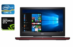 Игровой ноутбук Dell 15 7000 Gaming / 15.6" (1920x1080) TN / Intel Core i5-7300HQ (4 ядра по 2.5 - 3.5 GHz) / 16 GB DDR4 / 512 GB SSD / nVidia GeForce GTX 1050, 4 GB GDDR5, 128-bit / WebCam / HDMI
