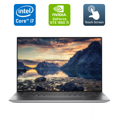 Ігровий ноутбук Dell XPS 15 9500 / 15.6" (3840x2160) IPS Touch / Intel Core i7-10750H (6 (12) ядер по 2.6 - 5.0 GHz) / 16 GB DDR4 / 512 GB SSD / nVidia GeForce GTX 1650 Ti, 4 GB GDDR6, 128-bit / WebCam / Windows 10