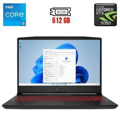 Игровой ноутбук MSI Pulse GL66 11UCK-234US / 15.6" (1920x1080) IPS / Intel Core i5-11400H (6 (12) ядер по 4.5 GHz) / 16 GB DDR4 / 512 GB SSD M.2 / nVidia GeForce RTX 3050, 4 GB GDDR6, 128-bit / WebCam