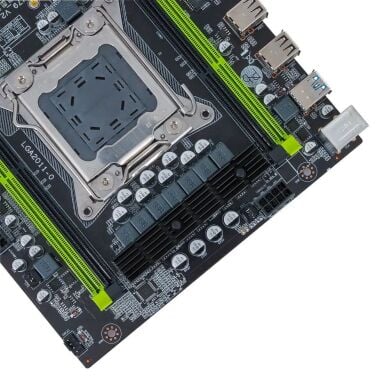 Комплект: Материнська плата X79 2.82 + Intel Xeon E5-2695 v2 (12 (24) ядер по 2.4 - 3.2 GHz) + 16 GB DDR3 + Кулер Seasonic S4