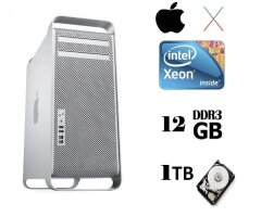 Компьютер Apple Mac Pro 5.1 / Intel Xeon W3530 (4 (8) ядра по 2.8 - 3.06 GHz) / 12 GB DDR3 / 1 TB HDD / ATI Radeon HD 5770, 1 GB GDDR5, 128-bit