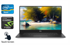 Мобільна робоча станція Dell Precision 5530 / 15.6" (3840x2160) IPS Touch / Intel Xeon E-2176M (6 (12) ядер по 2.7 - 4.4 GHz) / 16 GB DDR4 / 512 GB SSD / nVidia Quadro P1000, 4 GB GDDR5, 128-bit / HDMI