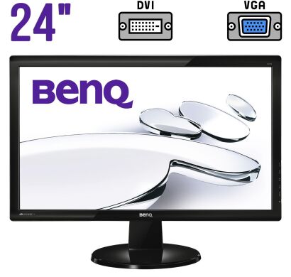 Монитор Б-класс BenQ G2450 / 24" (1920x1080) TN / DVI, VGA / VESA 100x100