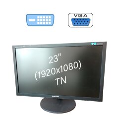 Монитор Samsung B2340 / 23" (1920x1080) TN / 1x DVI, 1x VGA