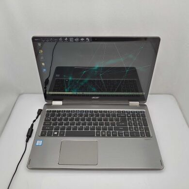 Ноутбук Acer Aspire R5-571T / 15.6" (1920х1080) Touch IPS / Intel Core i5-6200U (2 (4) ядра по 2.3 - 2.8 GHz) / 8 GB DDR4 / 256 GB SSD / WebCam / USB 3.0 / HDMI