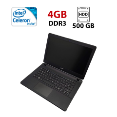 Ноутбук Acer E1-311 / 14" (1366x768) TN / Intel Celeron N2940 (4 ядра по 1.83 - 2.25 GHz) / 4 GB DDR3 / 500 GB HDD / Intel HD Graphics / WebCam