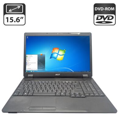 Ноутбук Acer Extensa 5635G / 15.6" (1366x768) TN / Intel Core 2 Duo T6600 (2 ядра по 2.2 GHz) / 6 GB DDR3 / 500 GB HDD / Intel Graphics / WebCam / DVD-ROM / Без АКБ Ноутбук Acer Extensa 5635G / 15.6" (1366x768) TN / Intel Core 2 Duo T6600 (2 ядра по 2.2 GHz) / 6 GB DDR3 / 500 GB HDD / Intel Graphics / WebCam / DVD-ROM / Без АКБ