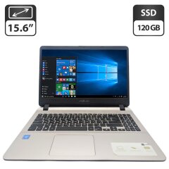 Ноутбук Asus X507M / 15.6" (1366x768) TN / Intel Celeron N4000 (2 ядра по 1.1 - 2.6 GHz) / 8 GB DDR3 / 120 GB SSD / Intel UHD Graphics 600 / WebCam