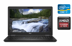Ноутбук Б-класс Dell Latitude E5570 / 15.6" (1920x1080) IPS / Intel Core i7-6820HQ (4 (8) ядра по 2.7 - 3.6 GHz) / 16 GB DDR4 / 512 GB SSD / AMD Radeon R7 M370, 2 GB GDDR5, 128-bit / WebCam / Fingerprint