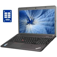Ноутбук Б-клас Lenovo ThinkPad E540 / 15.6" (1366x768) TN / Intel Core i3-4000M (2 (4) ядра по 2.4 GHz) / 8 GB DDR3 / 320 GB HDD / Intel HD Graphics 4600 / WebCam / DVD-ROM / Win 10 Pro