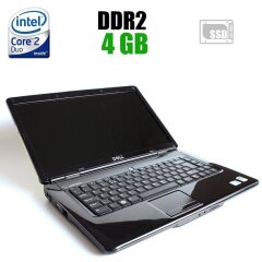 Ноутбук Dell Inspiron 1545 / 15.6" (1366x768) TN / Intel Core 2 Duo T6400 (2 ядра по 2.0 GHz) / 4 GB DDR2 / 128 GB SSD / Intel GMA Graphics 4500MHD / WebCam 