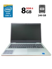 Ноутбук Dell Inspiron 3501 / 15.6" (1366x768) TN / Intel Core i3-1115G4 (2 (4) ядра по 1.7 - 4.1 GHz) / 8 GB DDR4 / 240 GB SSD / Intel UHD Graphics 